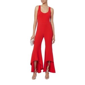 INTERMIX Red Gabrielle jumpsuit